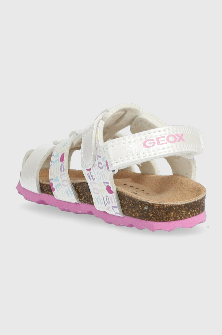 Geox Детски сандали в бяло - Pepit.bg