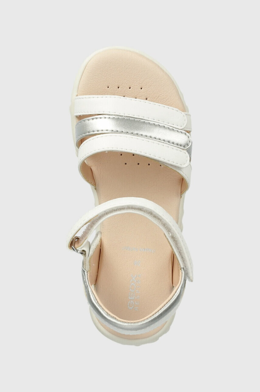 Geox Детски сандали в бяло - Pepit.bg