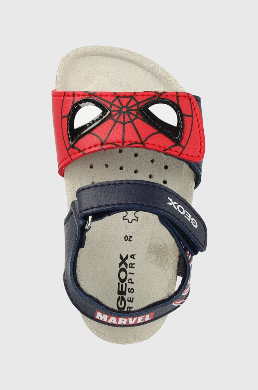 Geox Детски сандали x Marvel в червено - Pepit.bg
