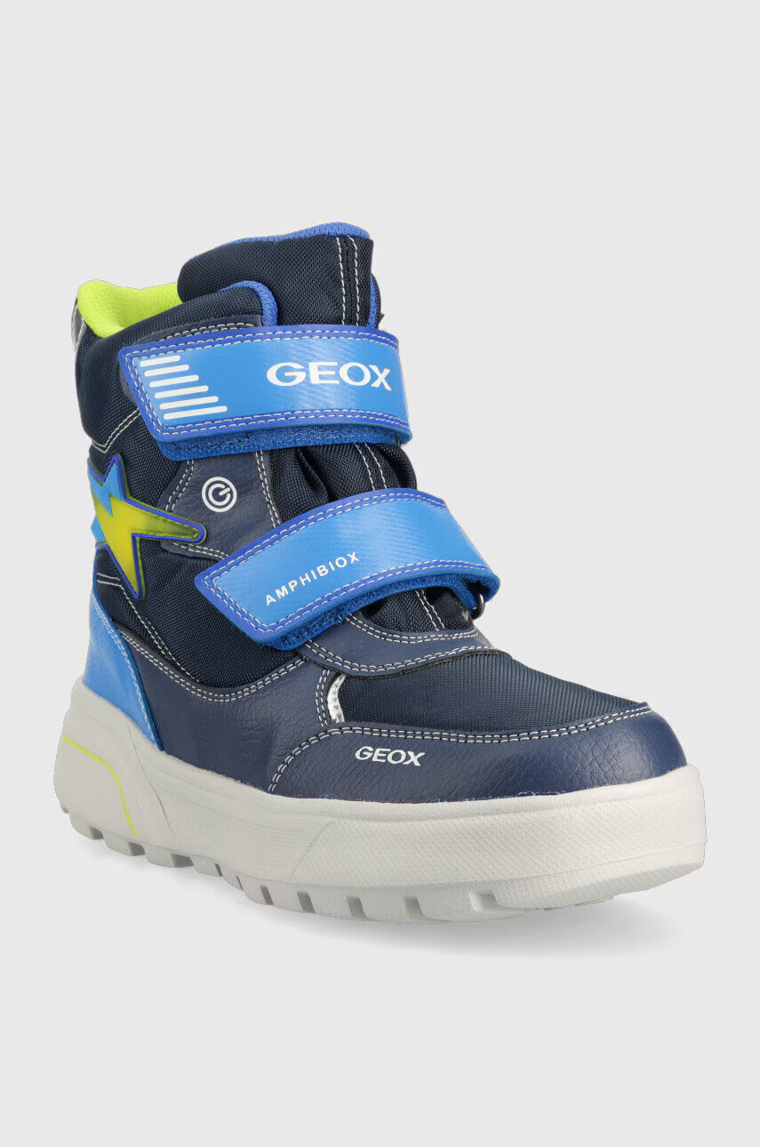 Geox Детски зимни обувки Sveggen в тъмносиньо - Pepit.bg