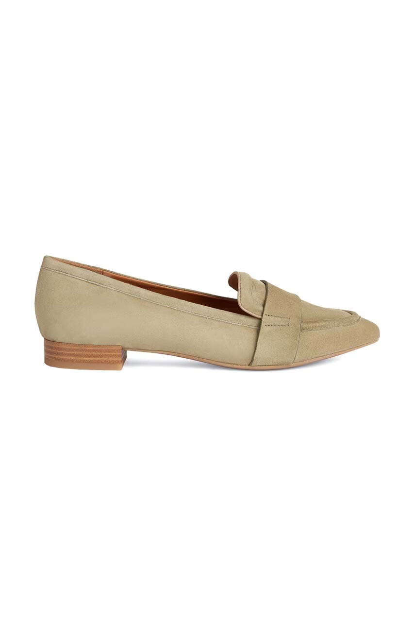 Geox Кожени мокасини D CHARYSSA A в зелено D359BA 00021 C3012 - Pepit.bg