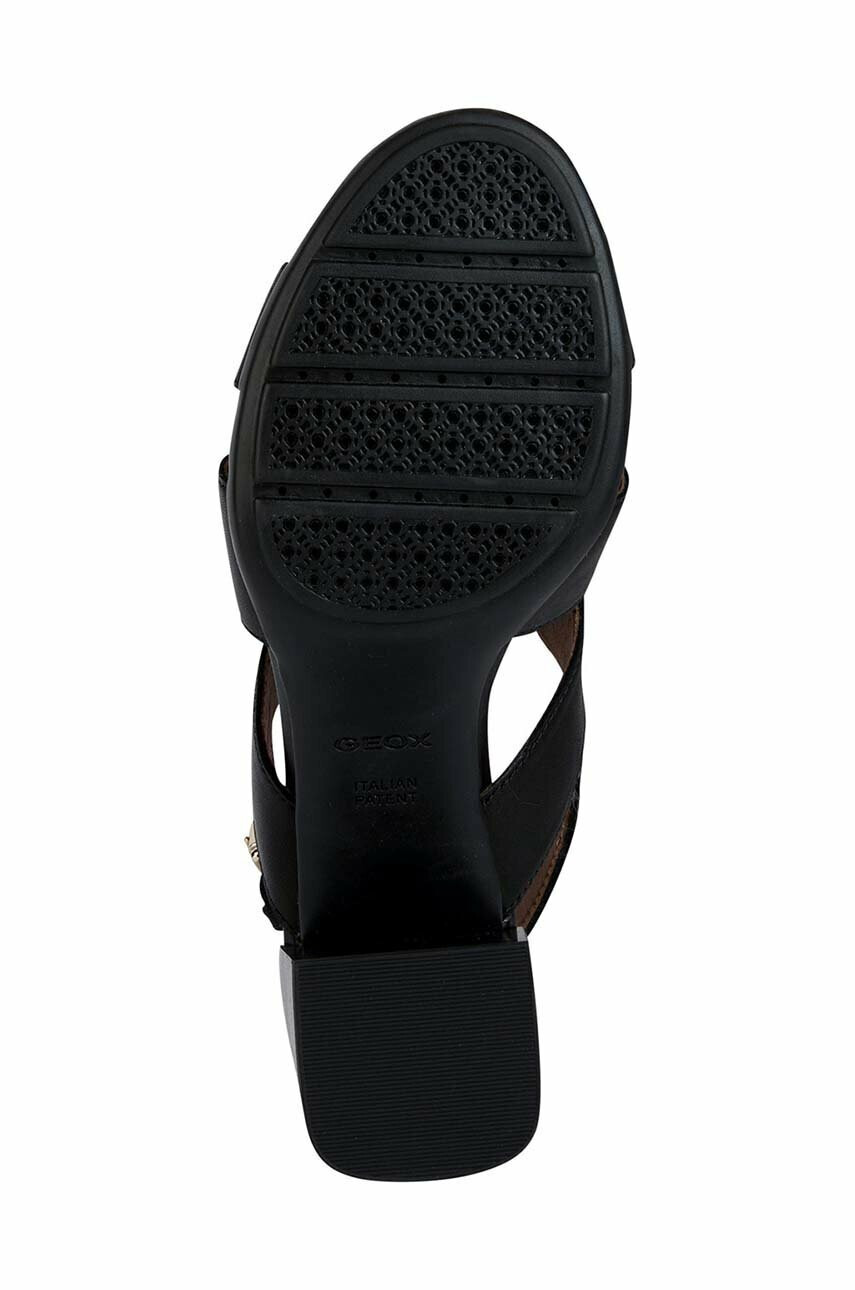 Geox Кожени сандали D NEW MARYKARMEN A в черно D35RLA 00043 C9999 - Pepit.bg