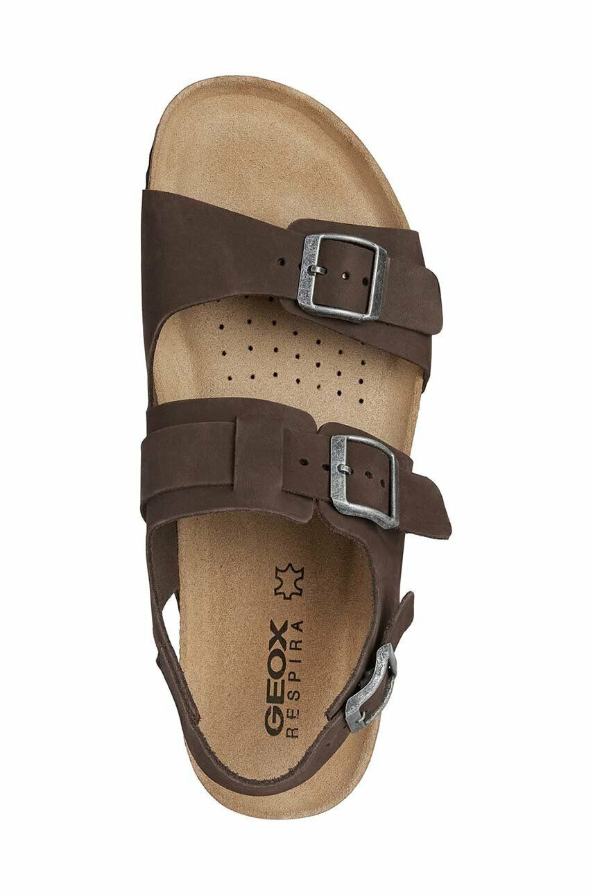 Geox Сандали от велур U SANDAL GHITA A в кафяво U159VA 00032 C6024 - Pepit.bg