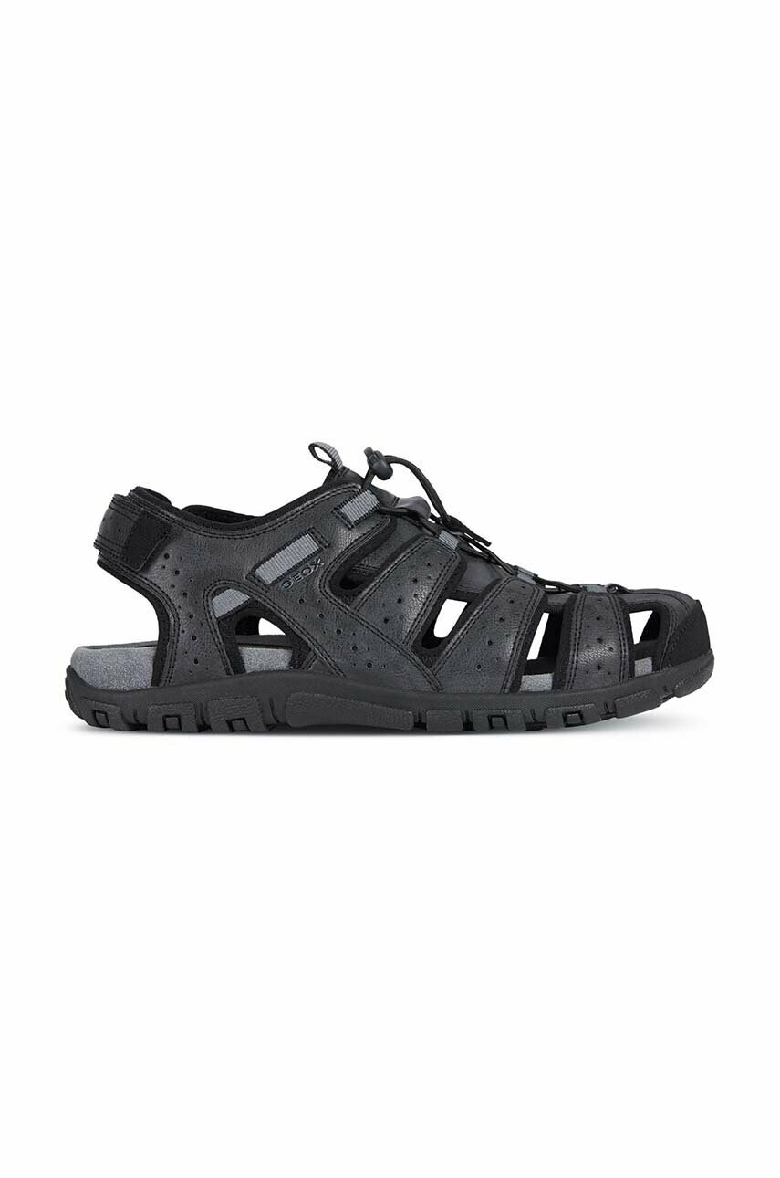 Geox Сандали UOMO SANDAL STRADA в черно - Pepit.bg