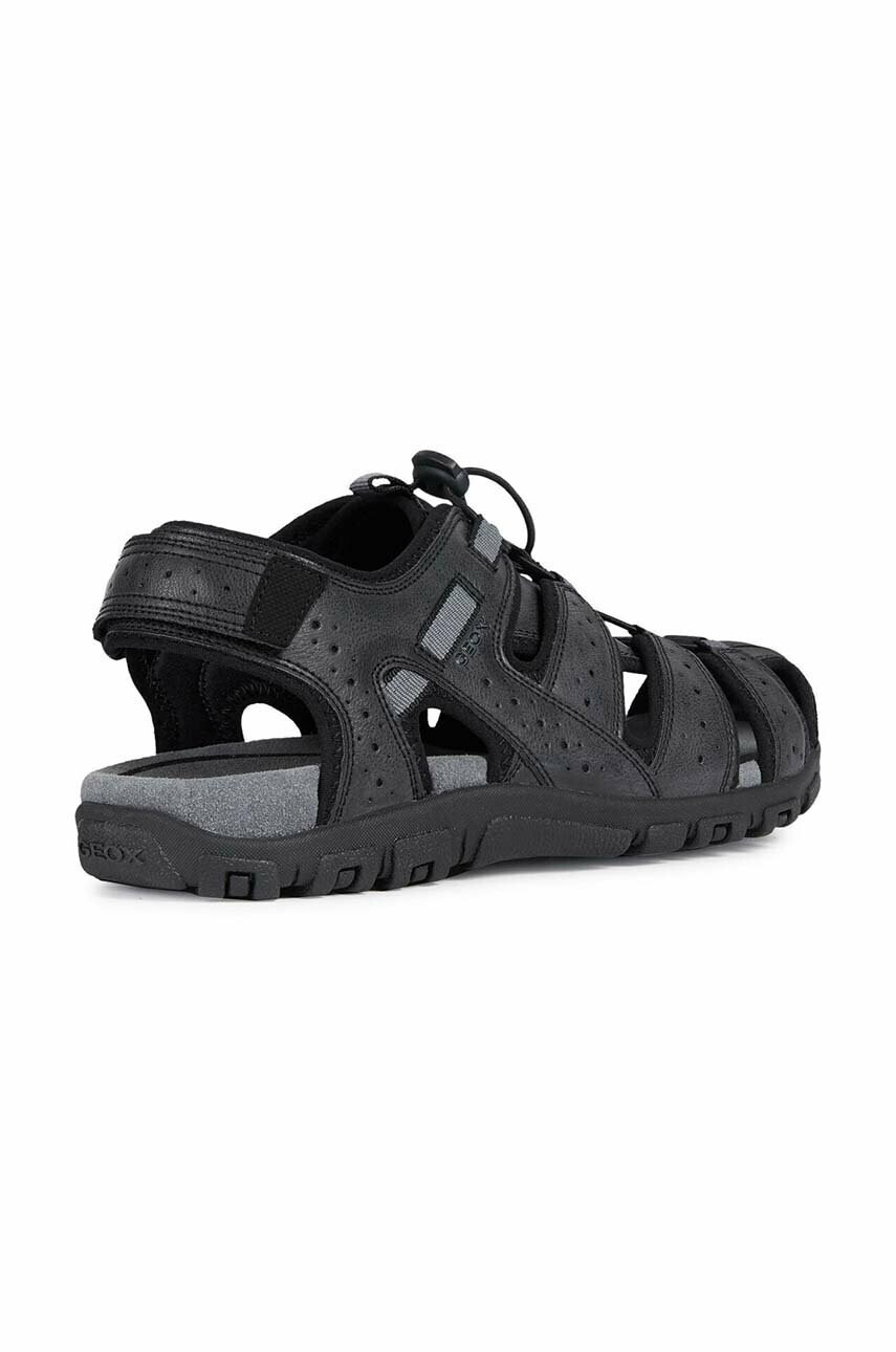 Geox Сандали UOMO SANDAL STRADA в черно - Pepit.bg