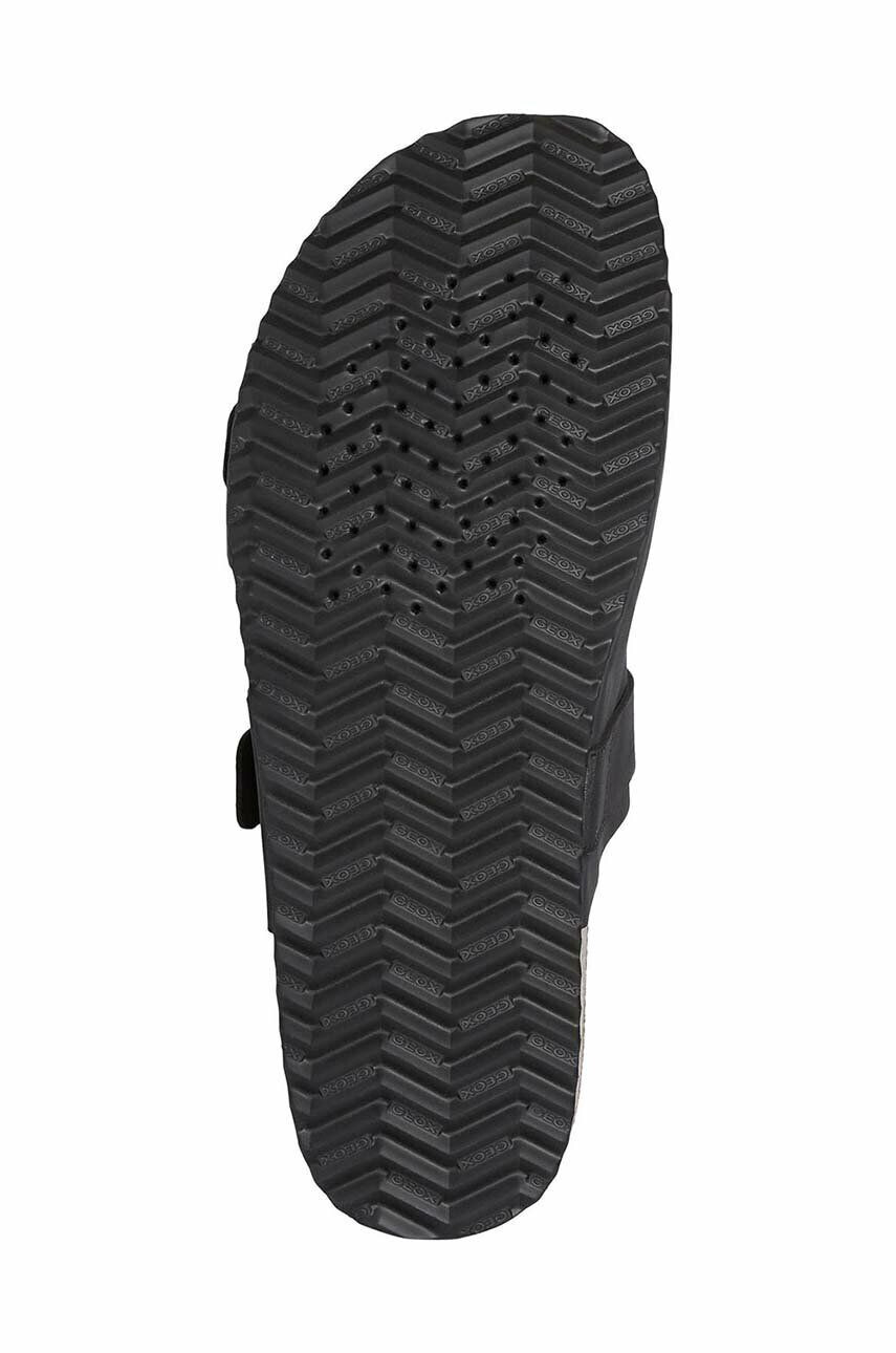 Geox Велурени чехли U SANDAL GHITA B в черно U159VB 00032 C9999 - Pepit.bg