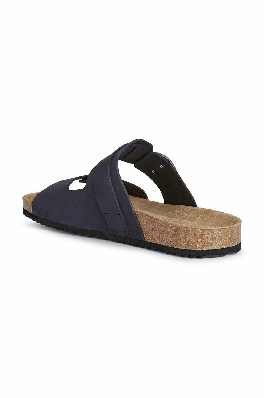 Geox Велурени чехли U SANDAL GHITA B в тъмносиньо U159VB 00032 C4002 - Pepit.bg