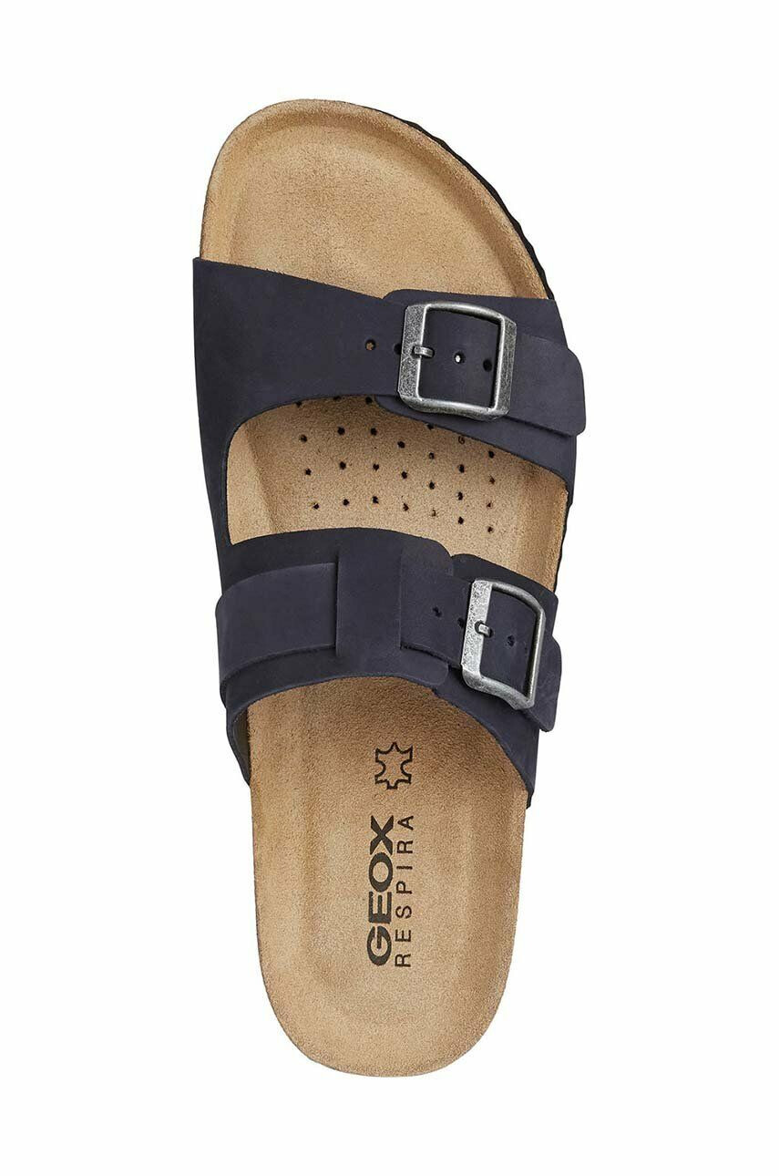 Geox Велурени чехли U SANDAL GHITA B в тъмносиньо U159VB 00032 C4002 - Pepit.bg