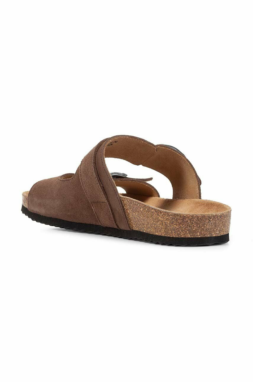 Geox Велурени чехли U SANDAL GHITA E - Pepit.bg