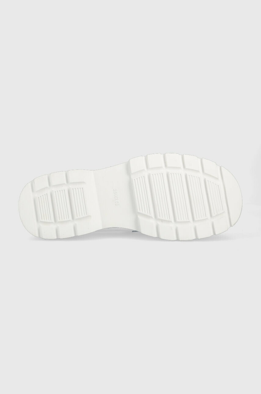 Goe Кожени мокасини в бяло с платформа LL2N4038 - Pepit.bg