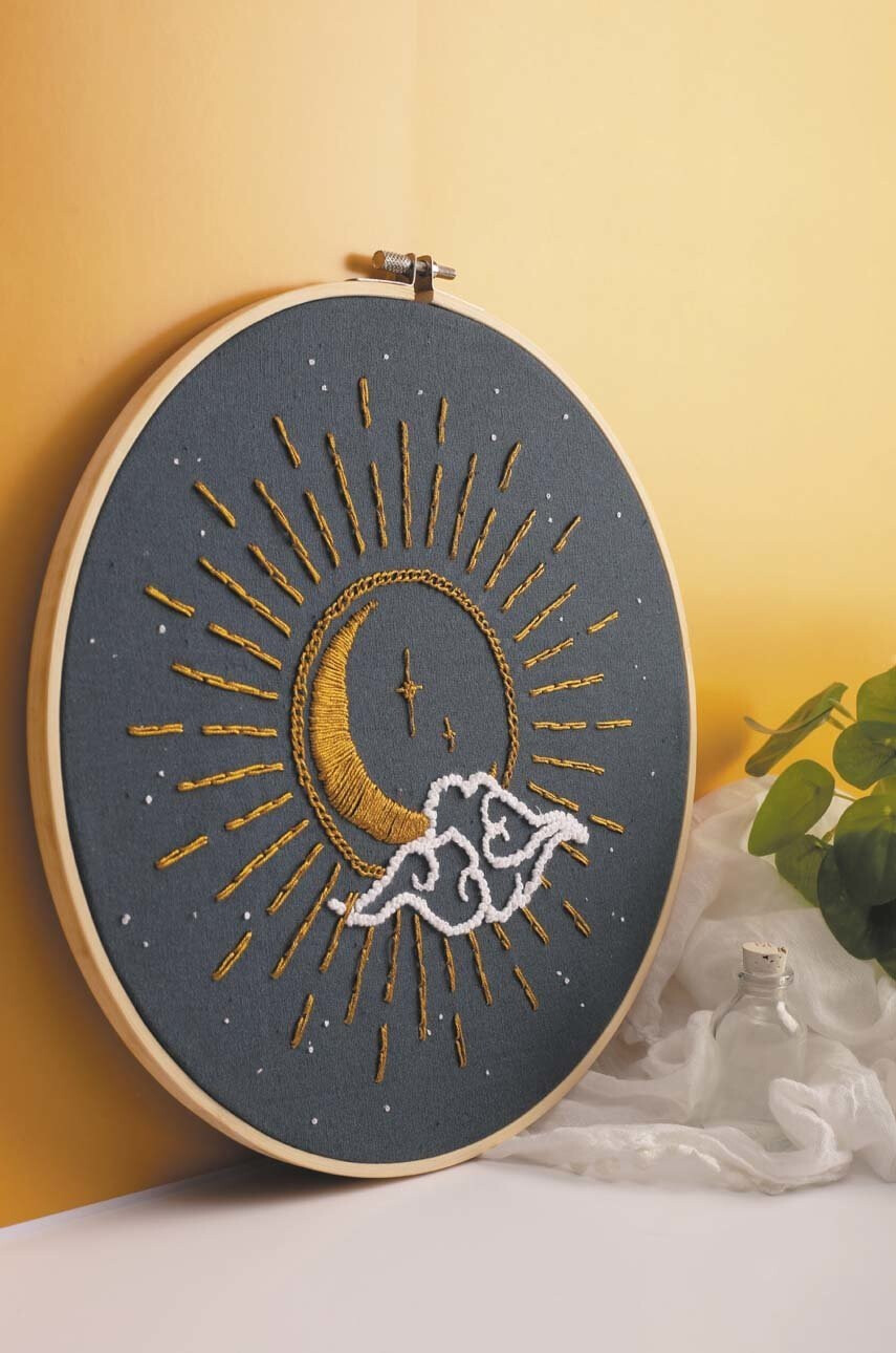 Graine Creative Комплект за бродиране celestial embroidery diy kit - Pepit.bg