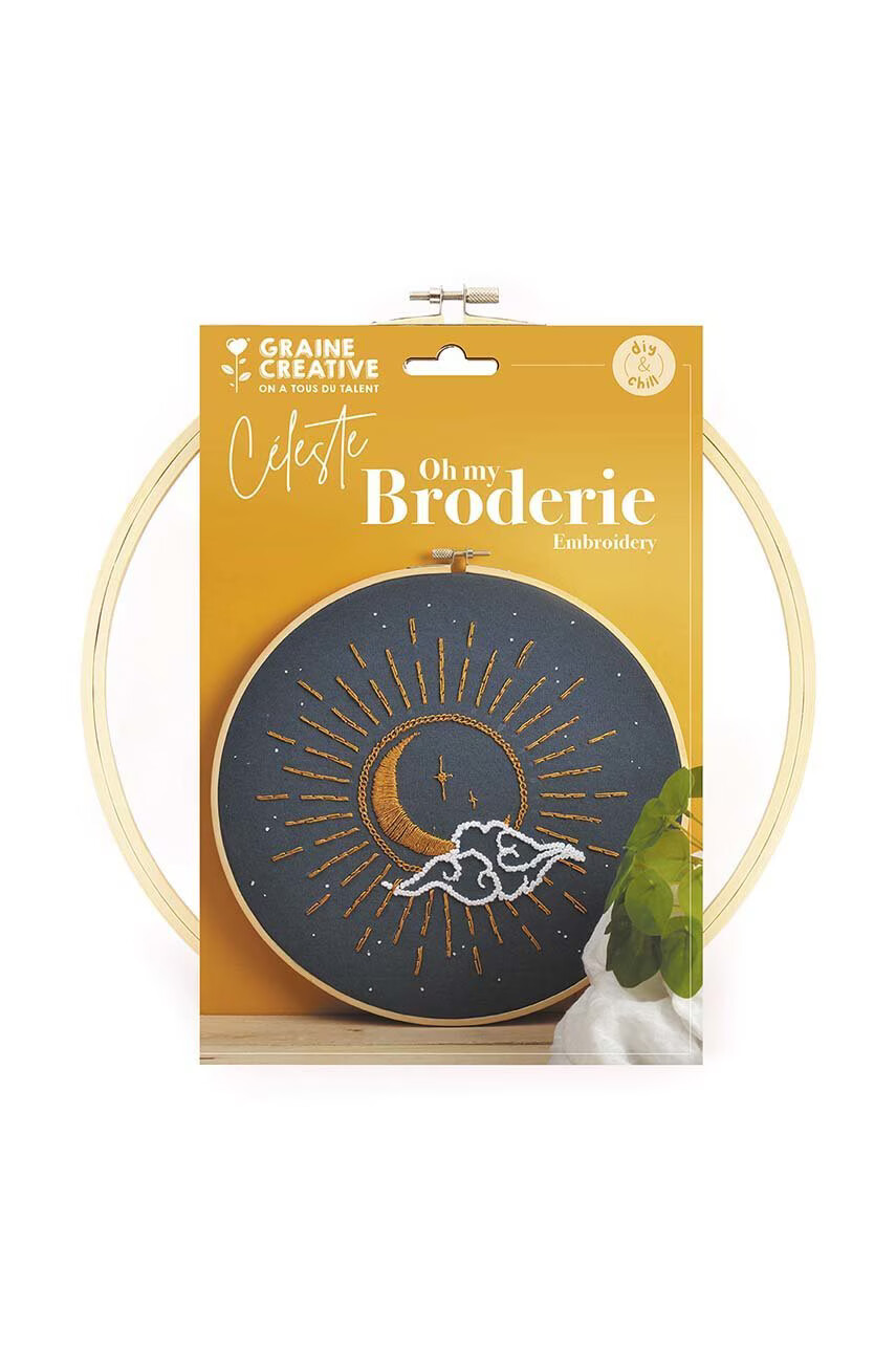Graine Creative Комплект за бродиране celestial embroidery diy kit - Pepit.bg