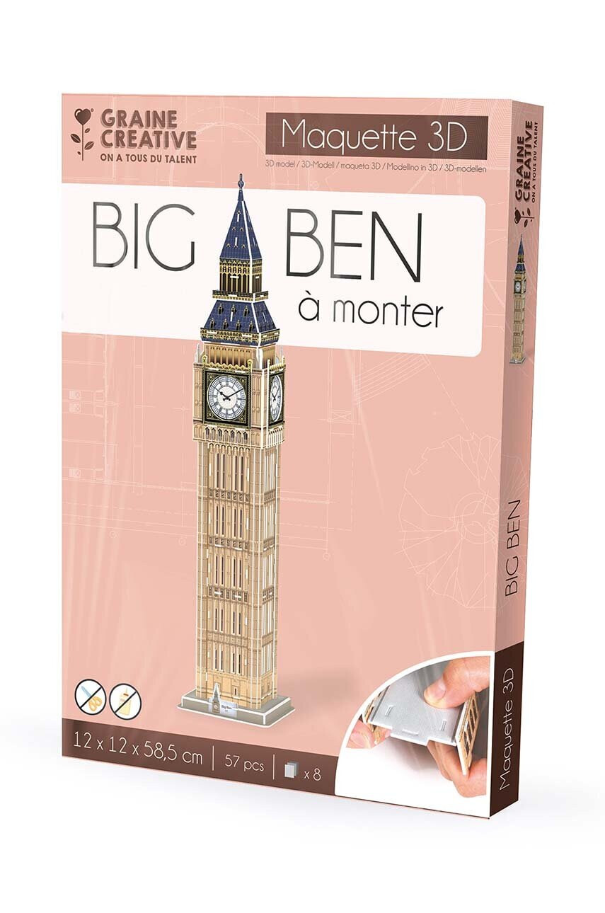 Graine Creative Пъзел 3d Maquette Big Ben - Pepit.bg