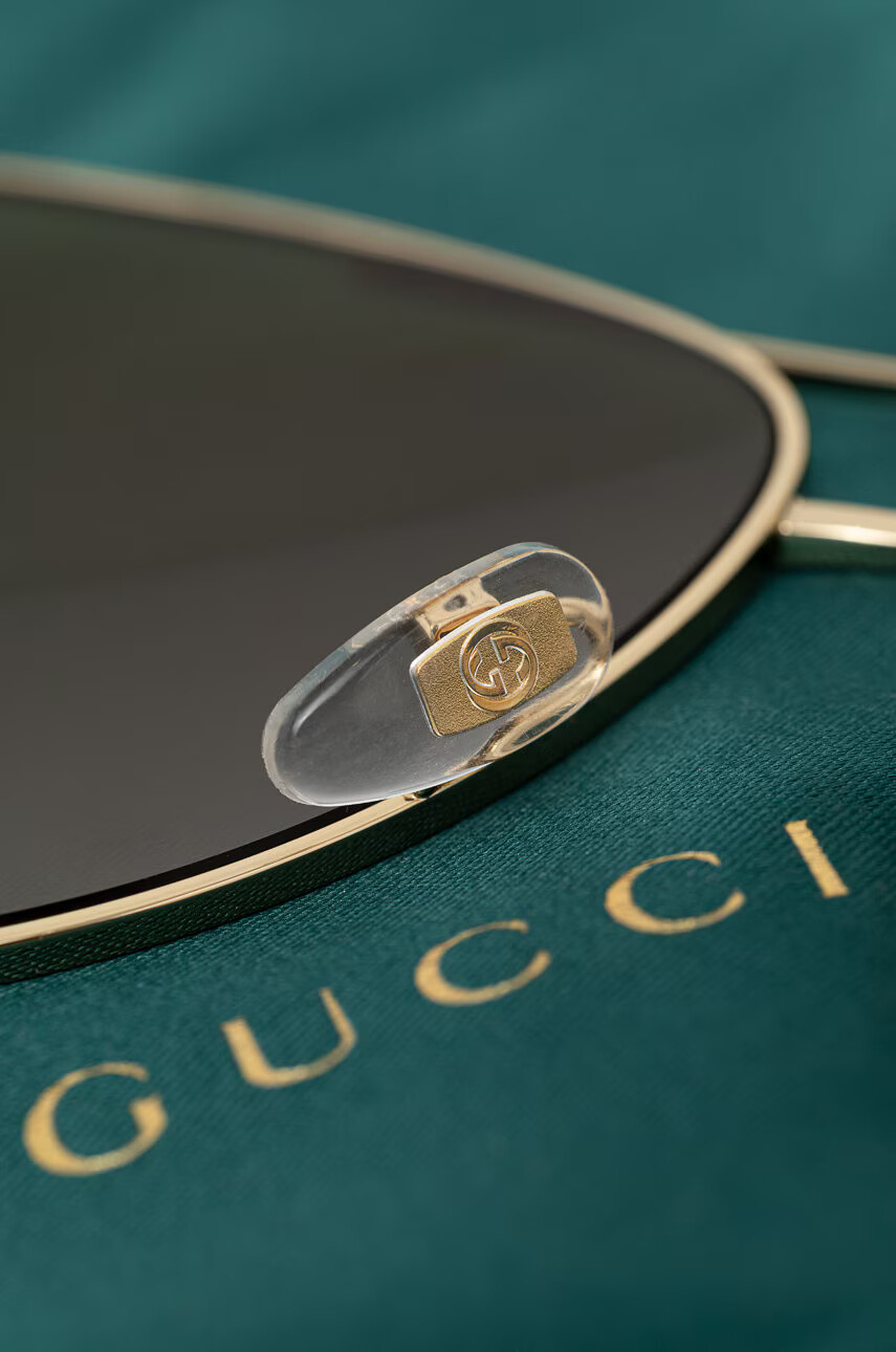 Gucci Слънчеви очила в кафяво - Pepit.bg