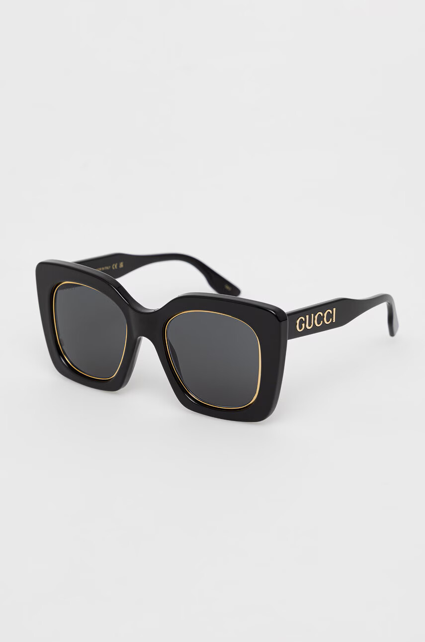 Gucci Слънчеви очила в черно - Pepit.bg