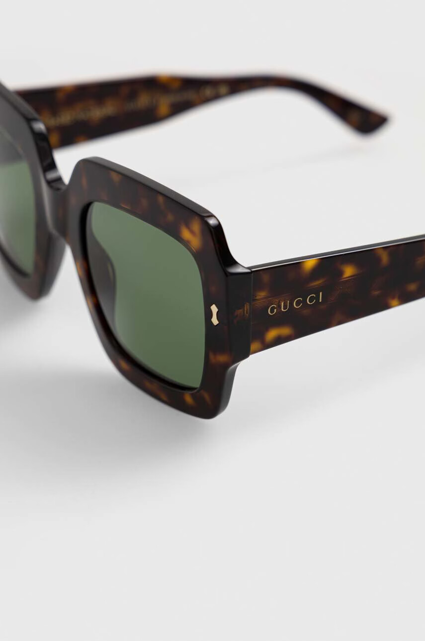 Gucci Слънчеви очила в кафяво - Pepit.bg