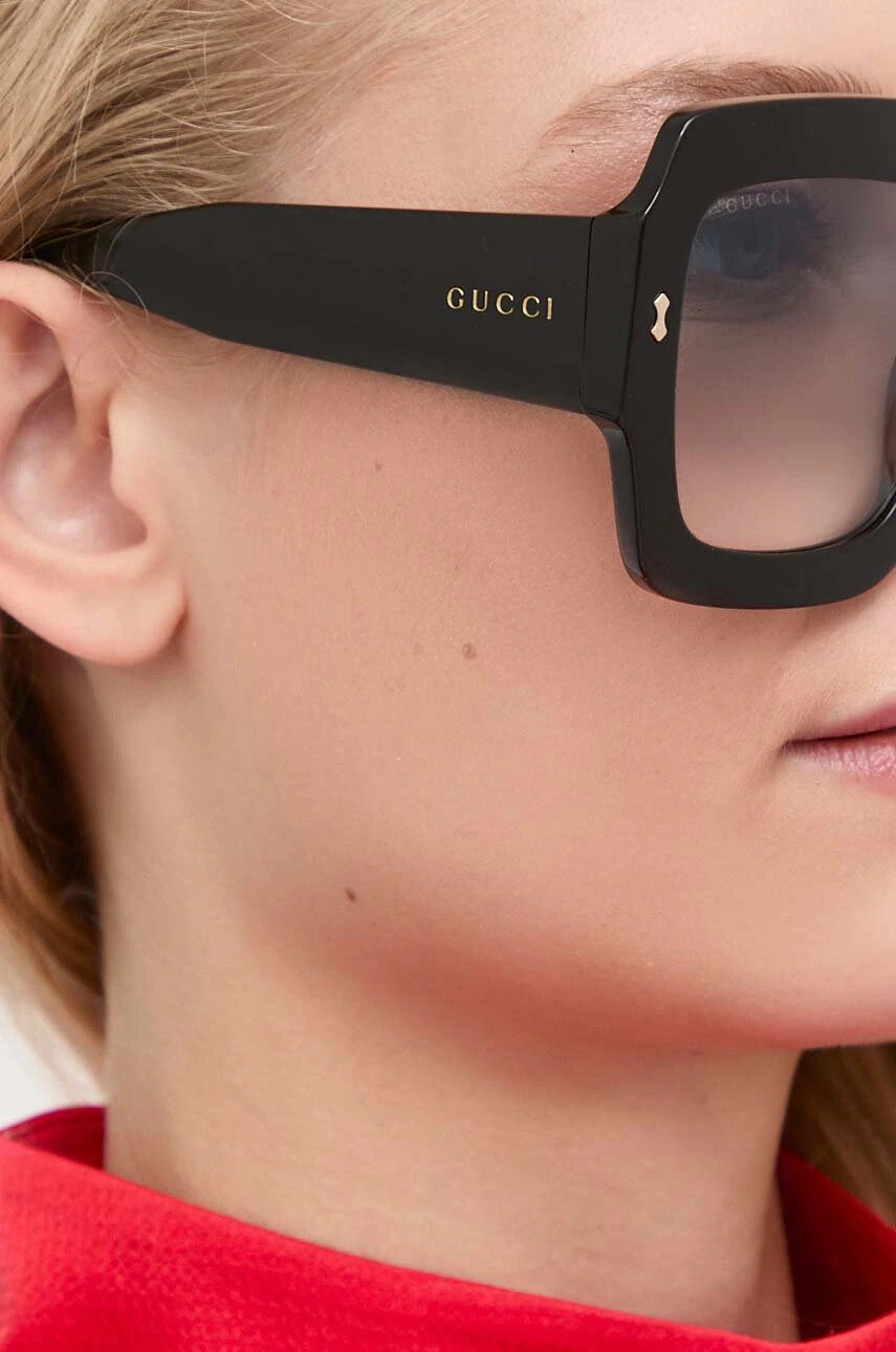 Gucci Слънчеви очила в кафяво - Pepit.bg
