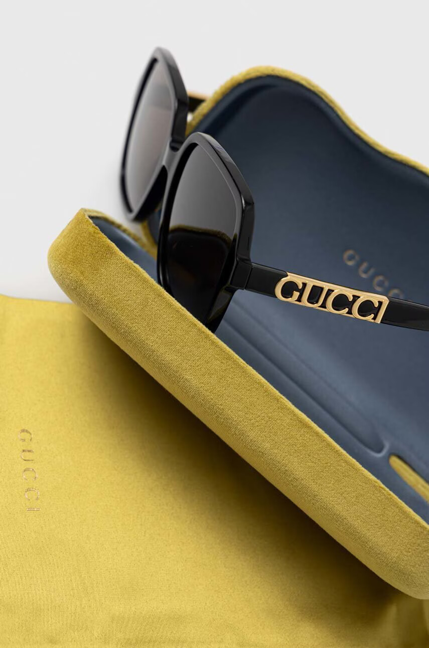 Gucci Слънчеви очила в сиво - Pepit.bg