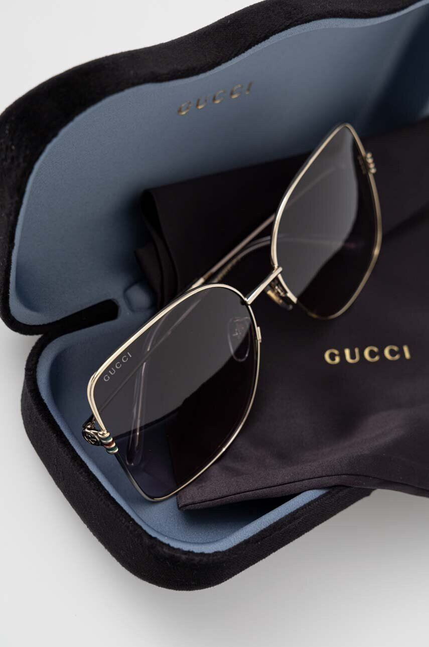 Gucci Слънчеви очила в златисто - Pepit.bg