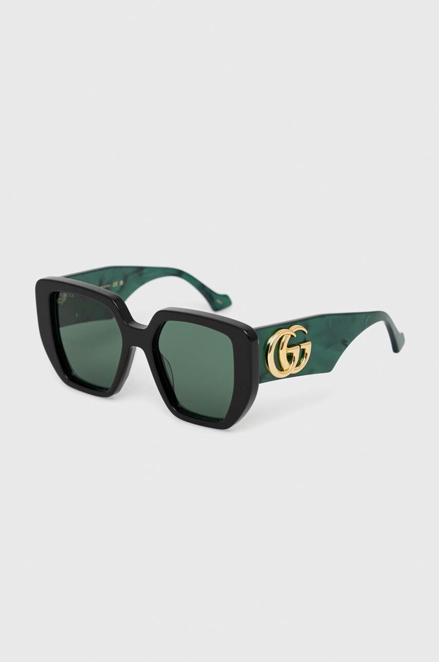 Gucci Слънчеви очила в зелено - Pepit.bg