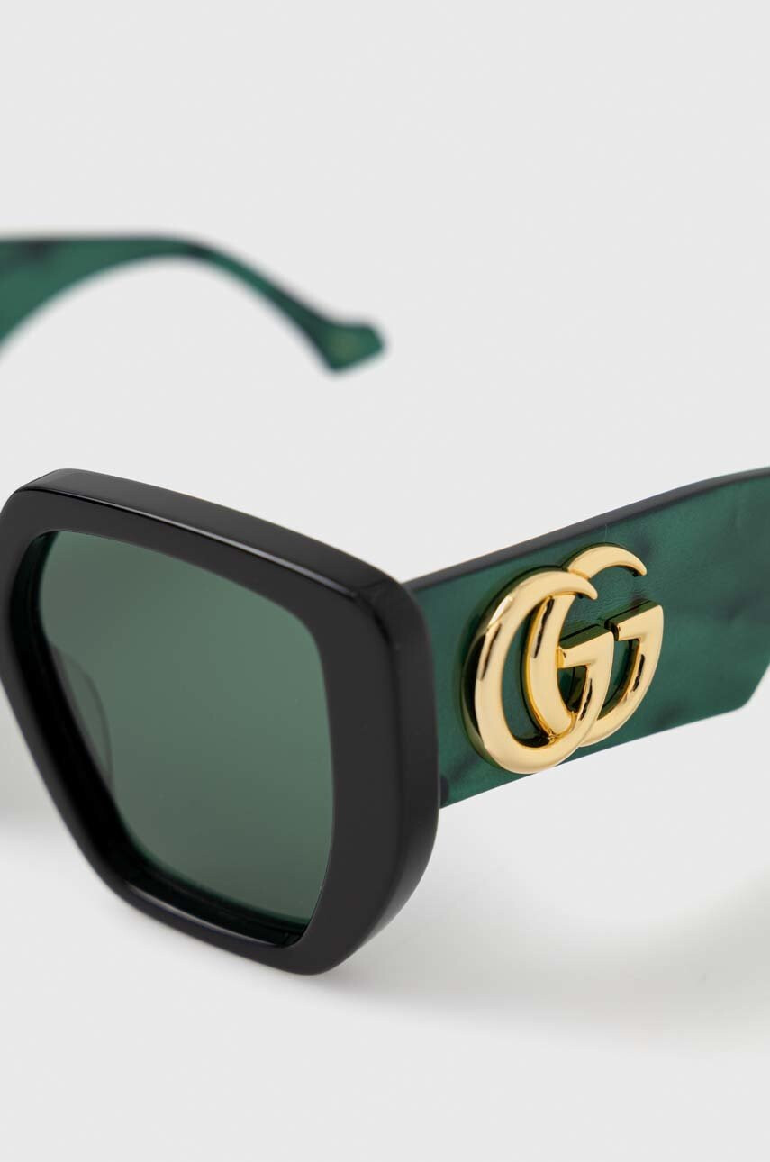 Gucci Слънчеви очила в зелено - Pepit.bg