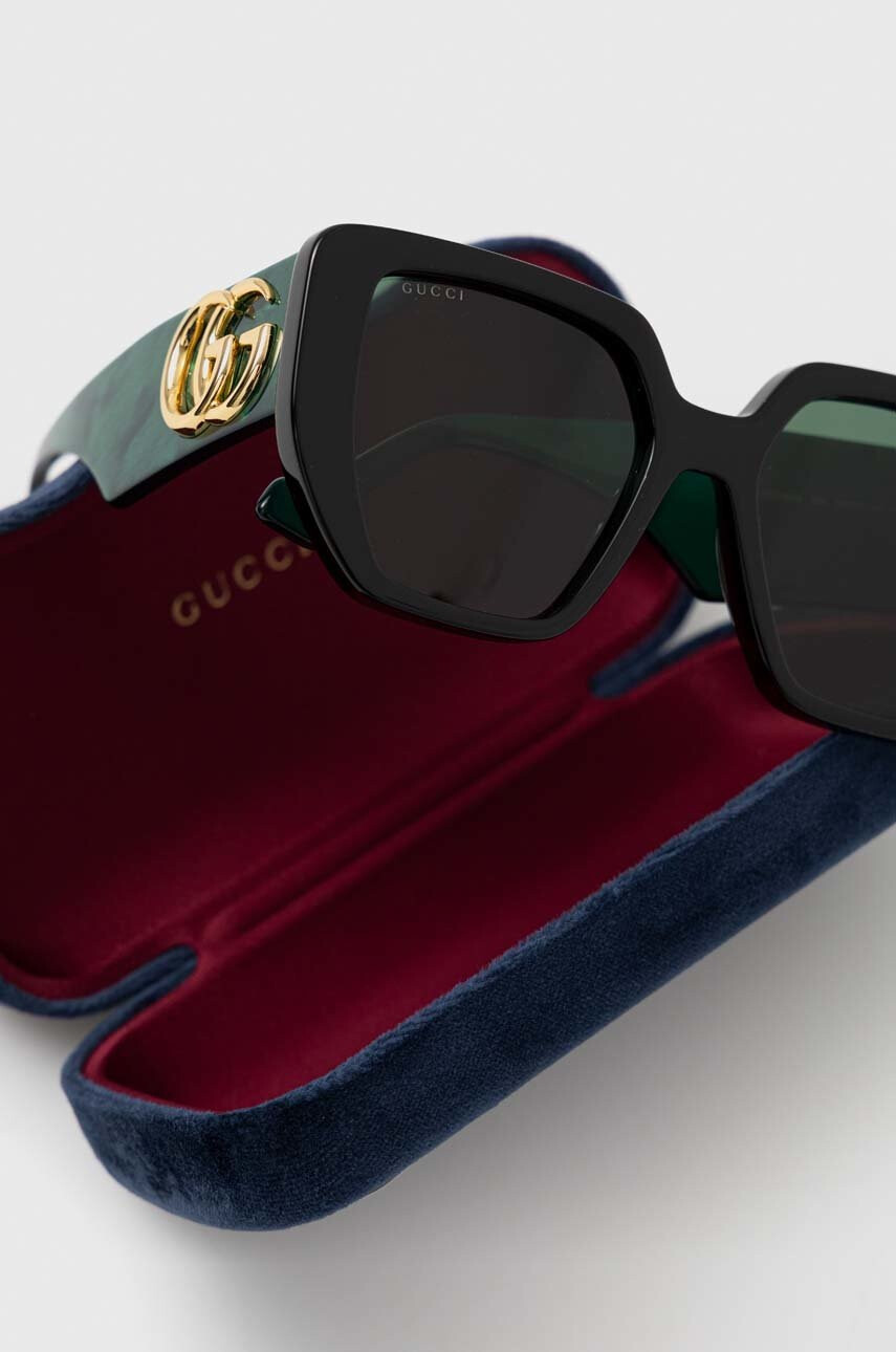 Gucci Слънчеви очила в зелено - Pepit.bg
