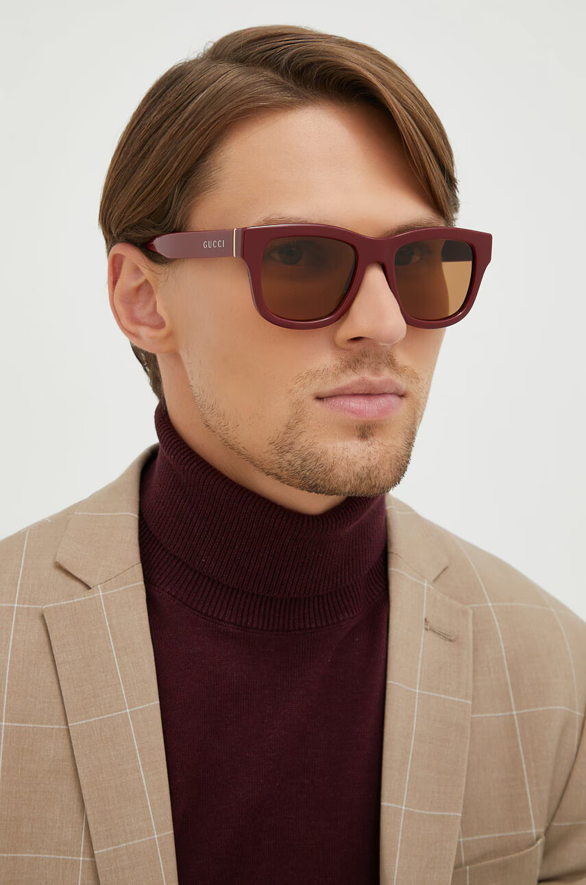 Gucci Слънчеви очила в черно - Pepit.bg