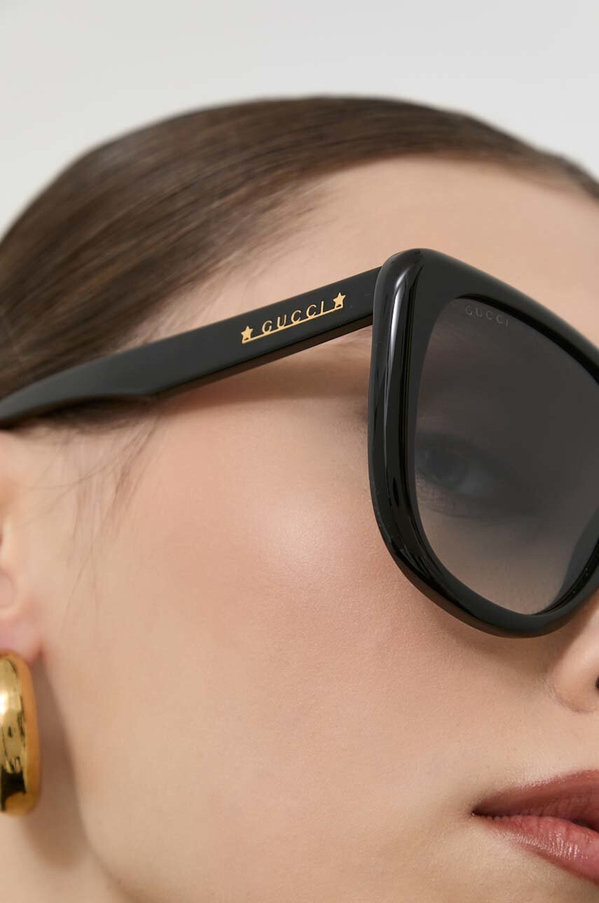 Gucci Слънчеви очила GG1169S в черно - Pepit.bg