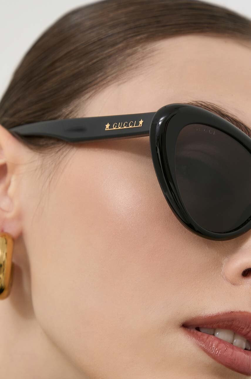 Gucci Слънчеви очила GG1170S в черно - Pepit.bg