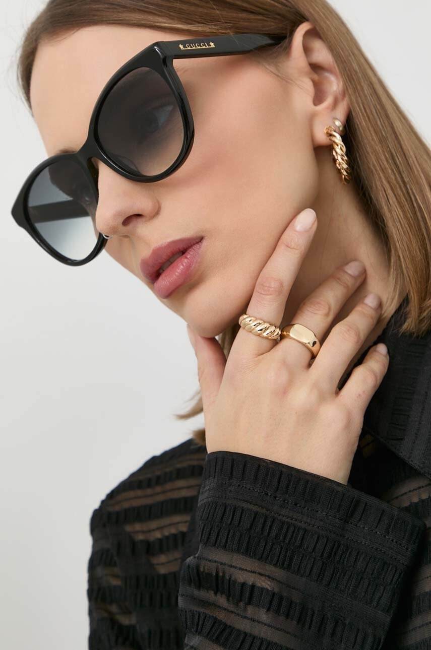 Gucci Слънчеви очила GG1171SK в черно - Pepit.bg