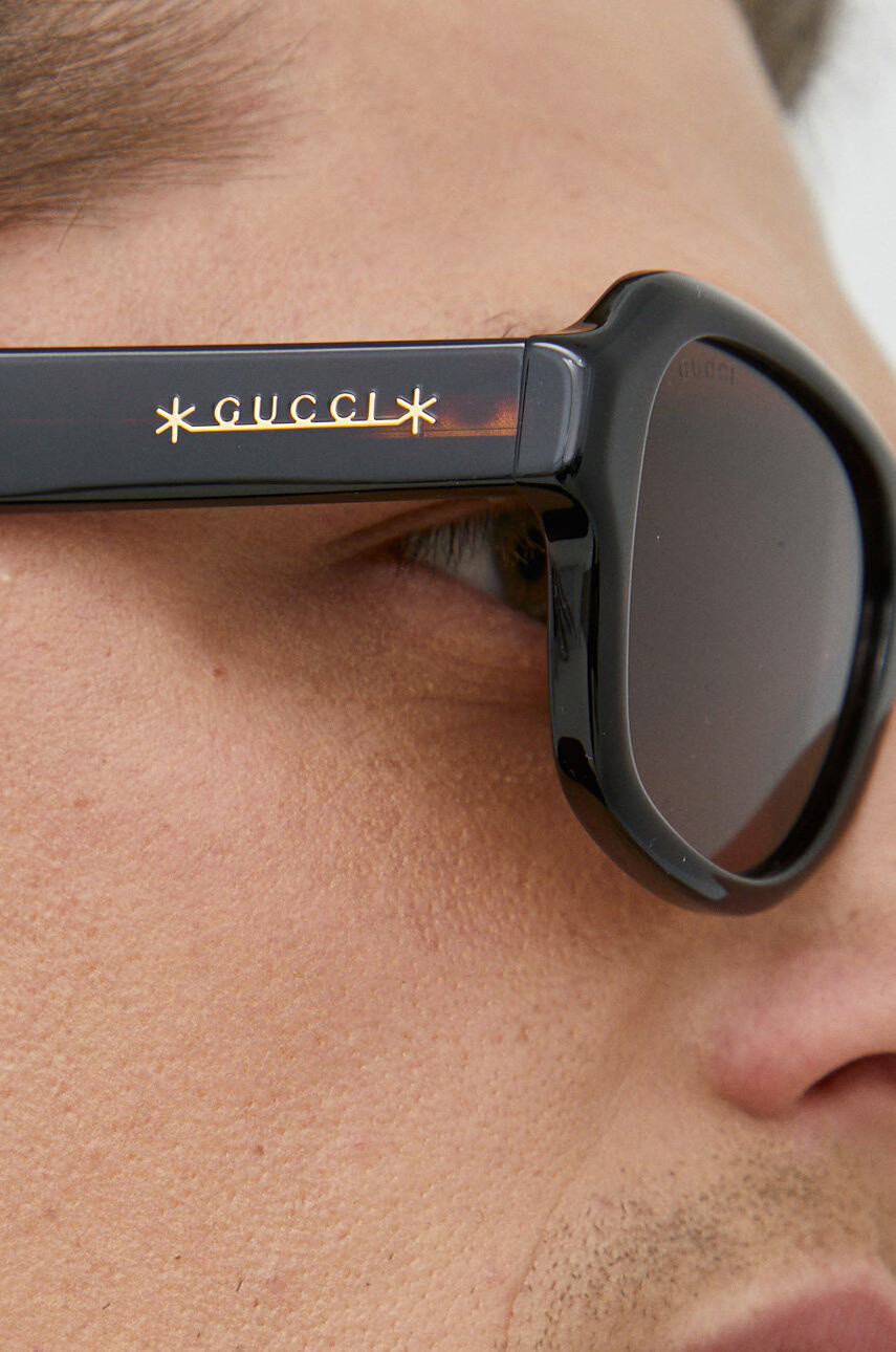 Gucci Слънчеви очила GG1174S в кафяво - Pepit.bg