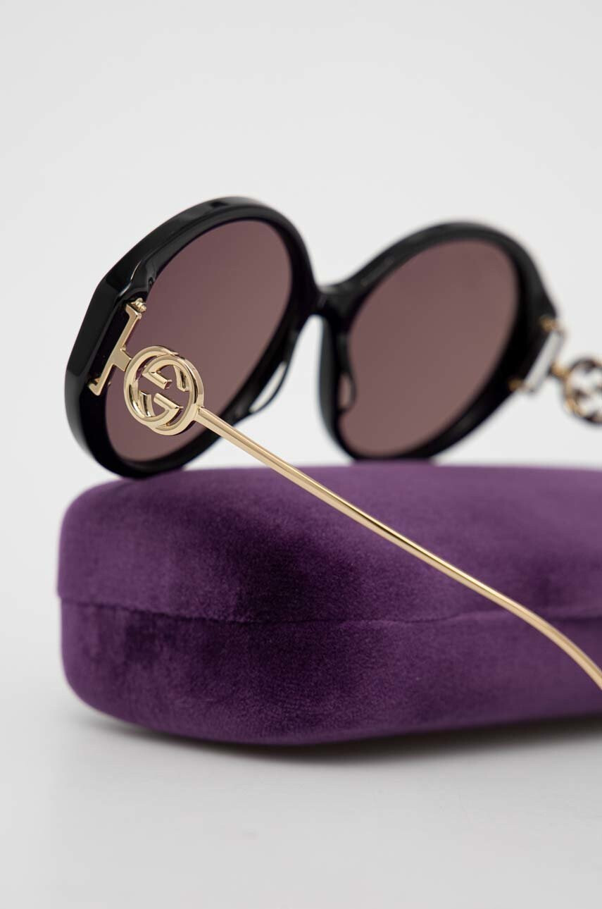 Gucci Слънчеви очила GG1202S в черно - Pepit.bg