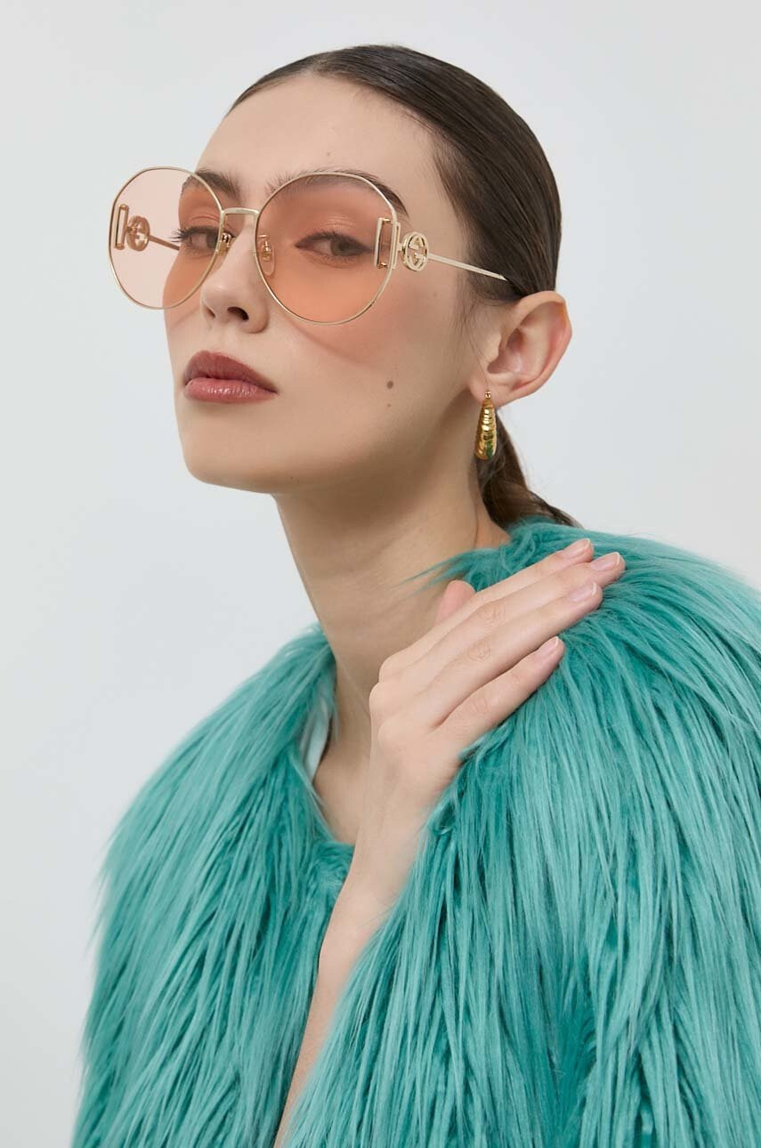 Gucci Слънчеви очила GG1206SA в златисто - Pepit.bg