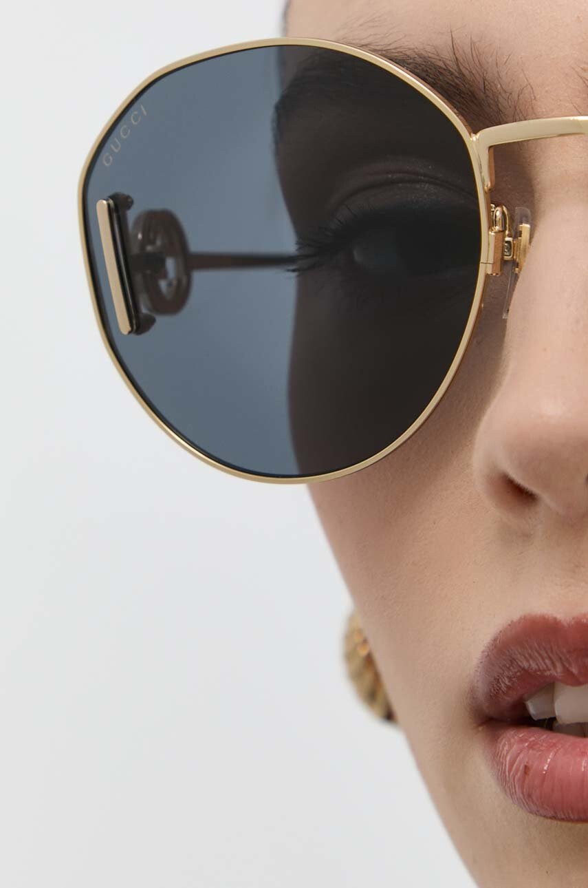 Gucci Слънчеви очила GG1206SA в черно - Pepit.bg