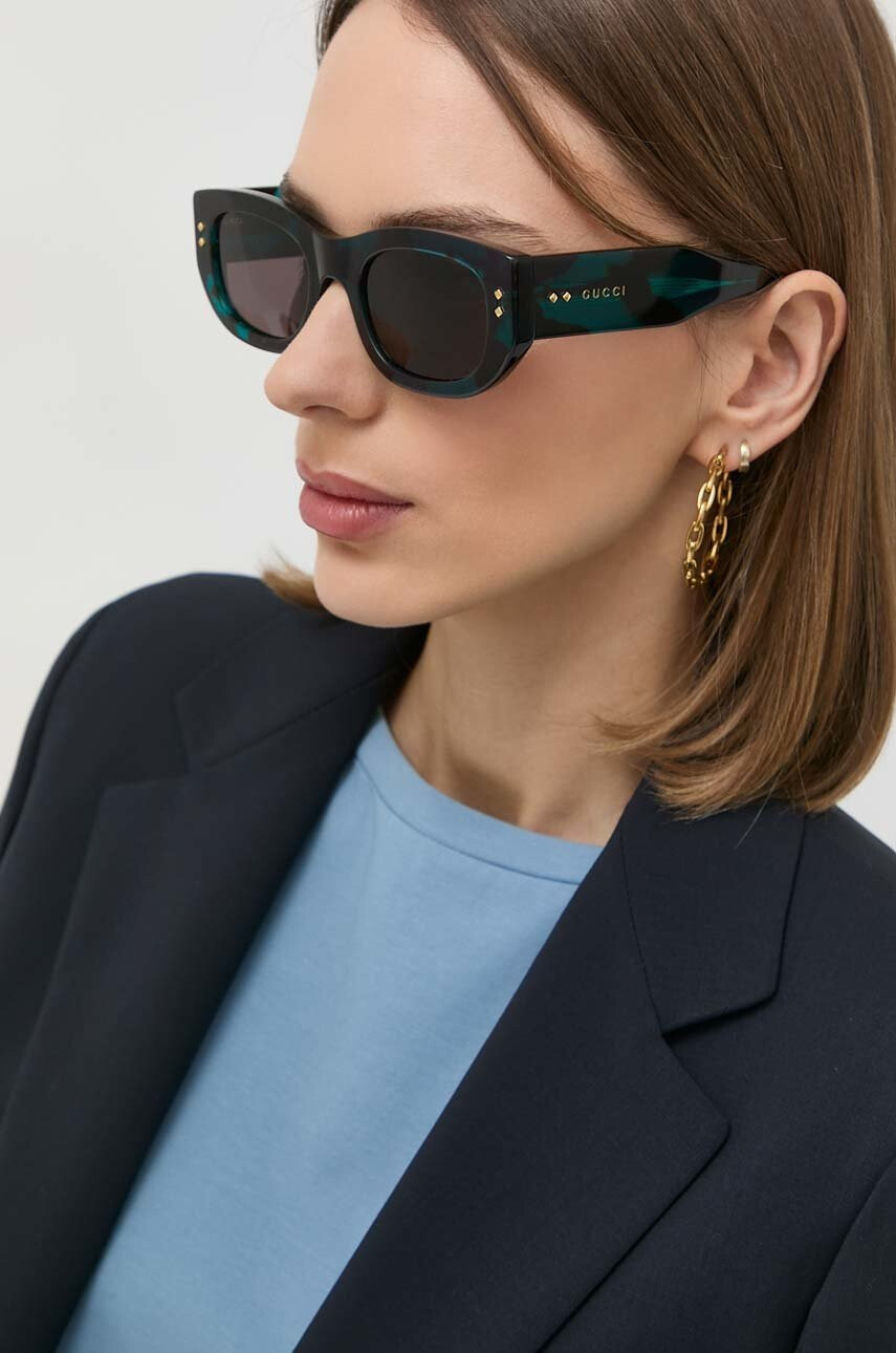 Gucci Слънчеви очила GG1215S в черно - Pepit.bg