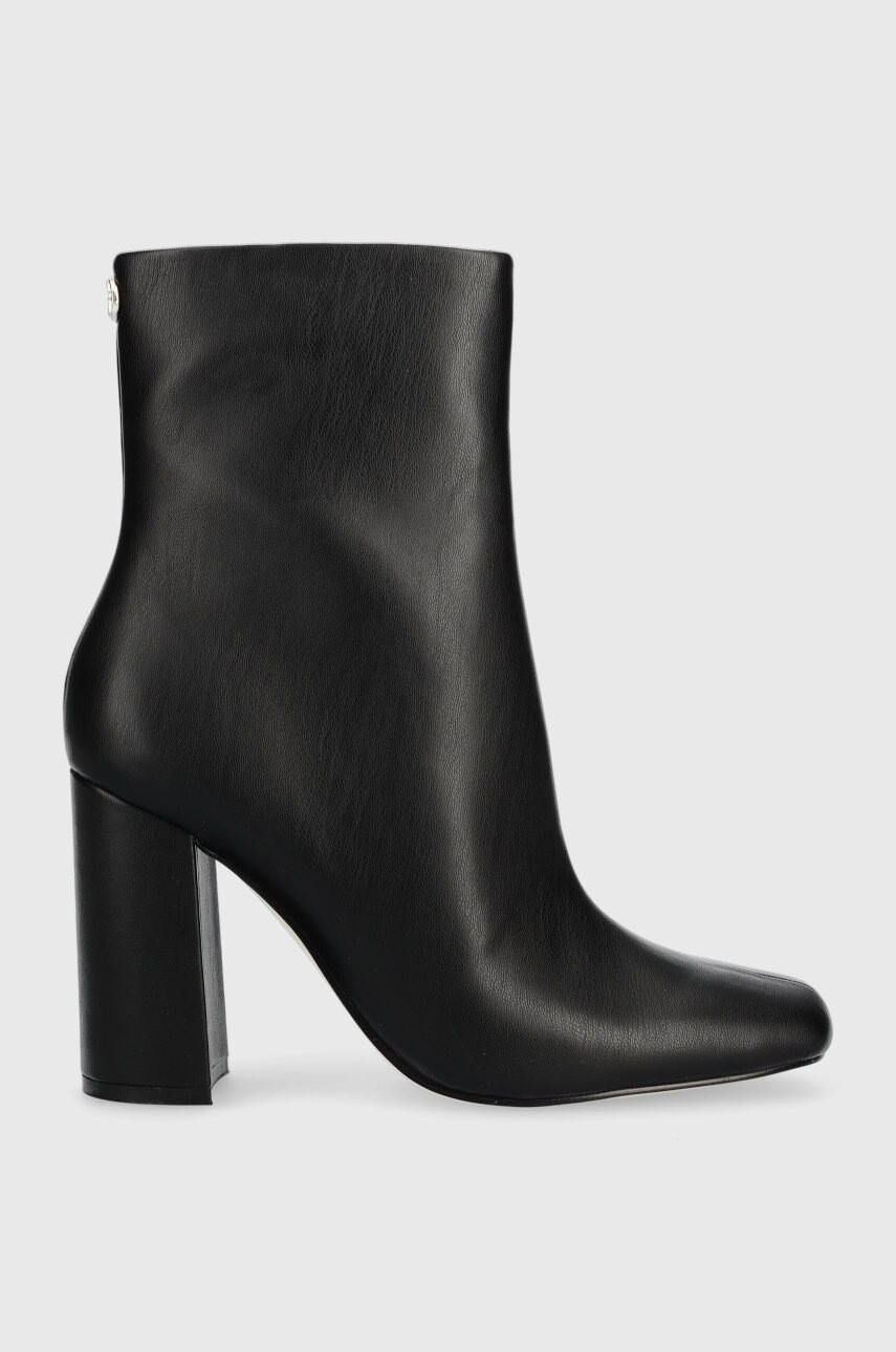 Guess Боти Beaker в черно с висок ток - Pepit.bg