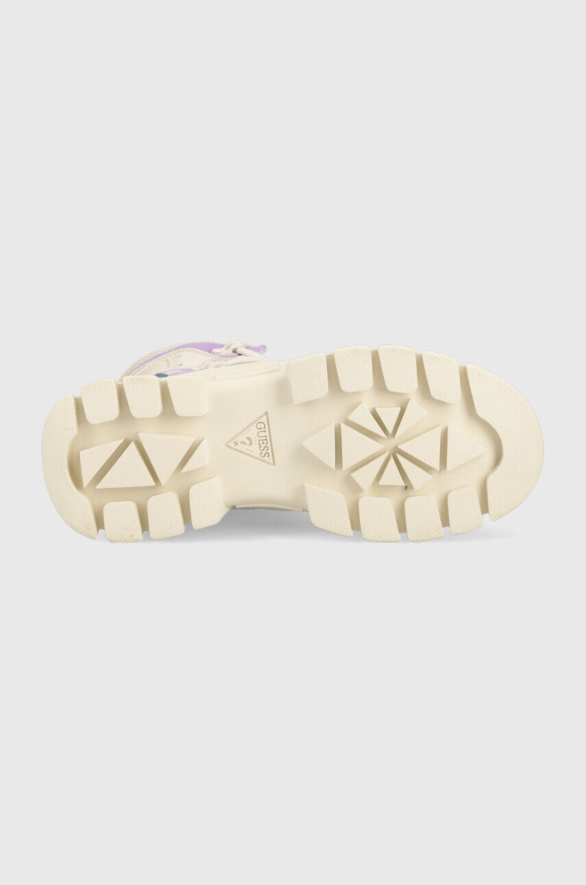 Guess Боти Haler2 в бежово с равна подметка FL5HRH FAB10 MULTI - Pepit.bg