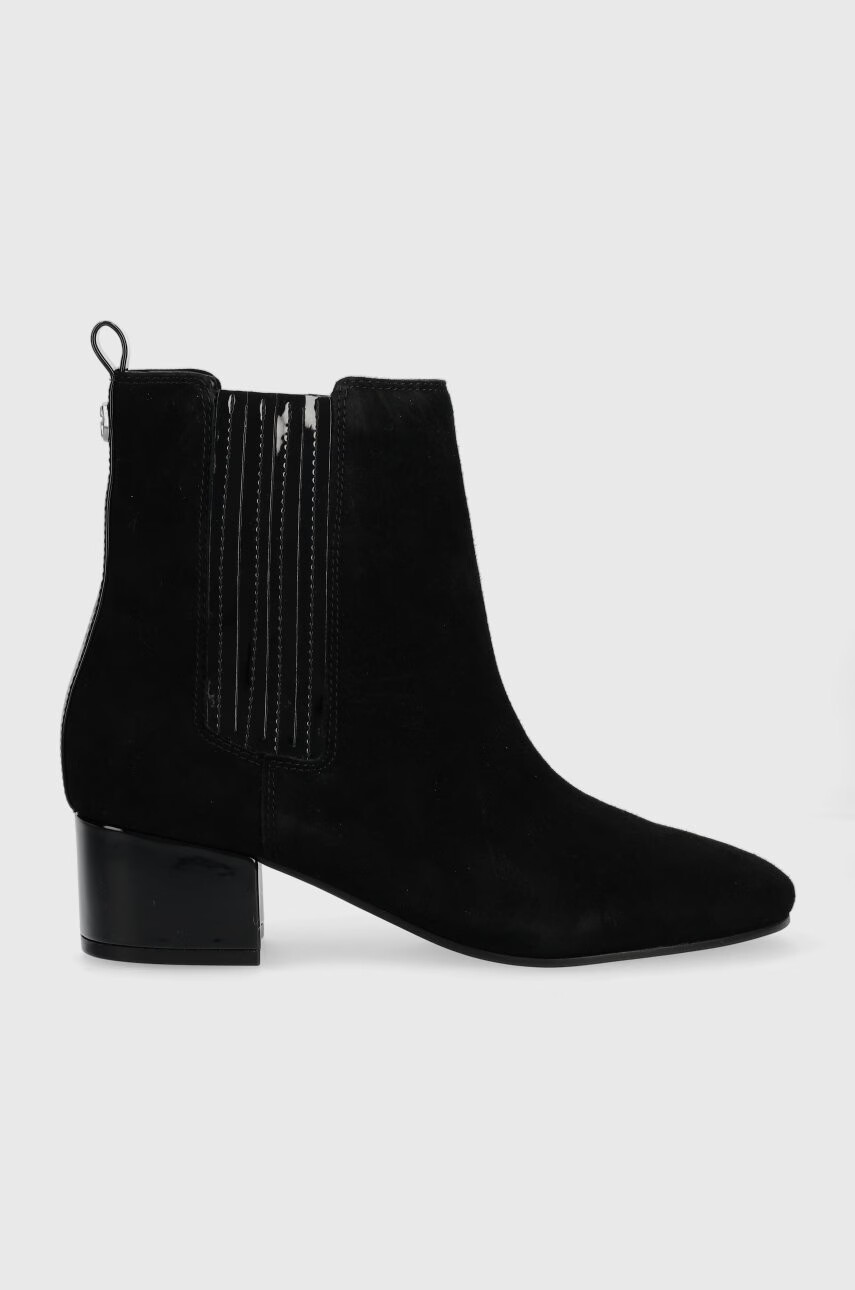 Guess Боти Safia в черно с висок ток - Pepit.bg