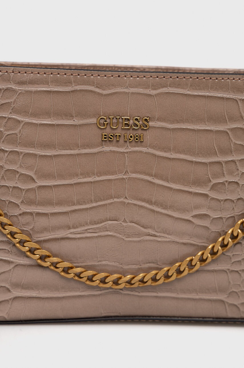 Guess Чанта в кафяво - Pepit.bg