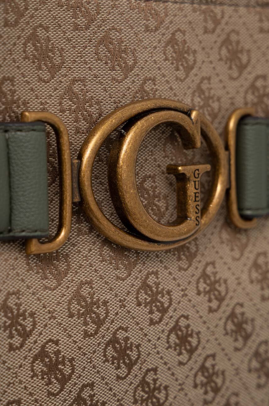 Guess Чанта в кафяво - Pepit.bg