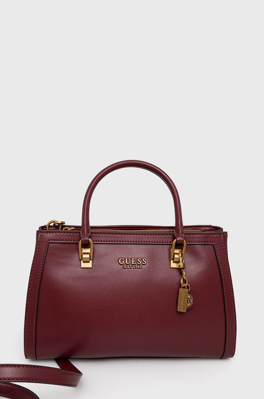 Guess Чанта в синьо - Pepit.bg