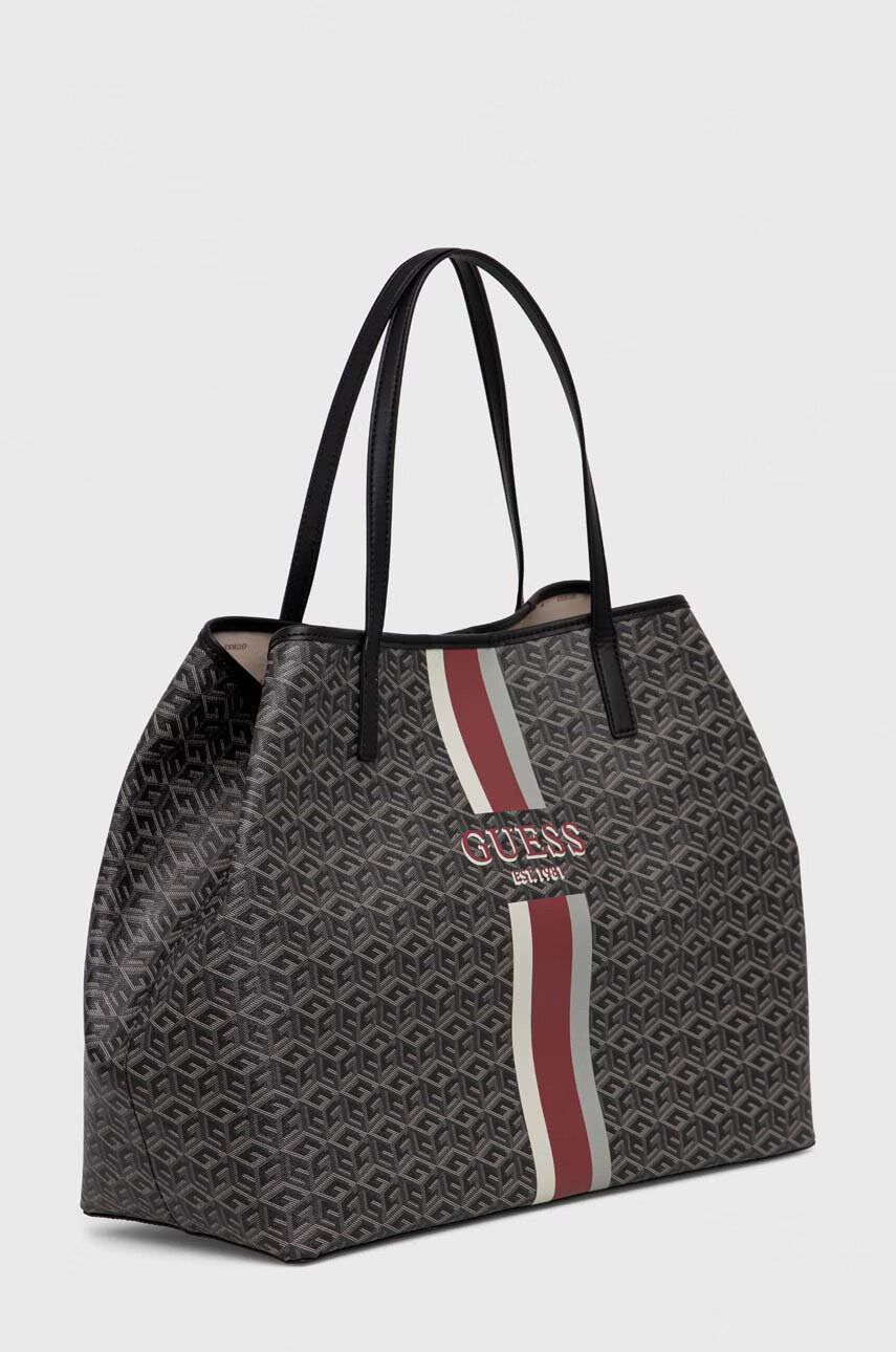 Guess Чанта в сиво - Pepit.bg
