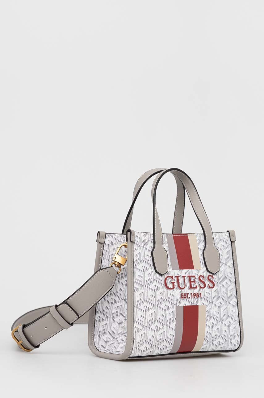 Guess Чанта в бяло - Pepit.bg