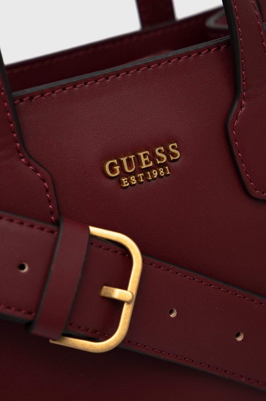 Guess Чанта в бежово - Pepit.bg