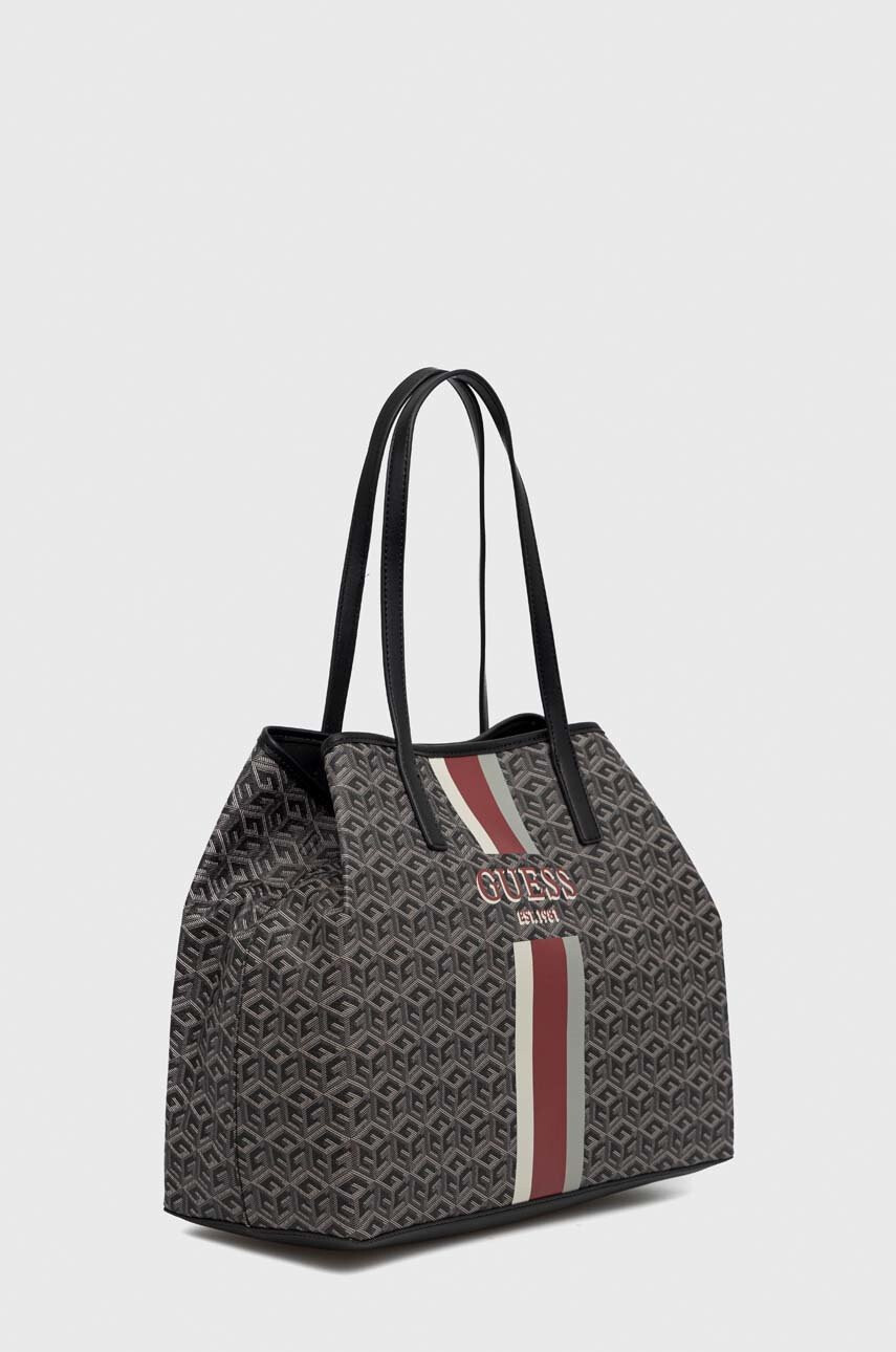 Guess Чанта в сиво - Pepit.bg