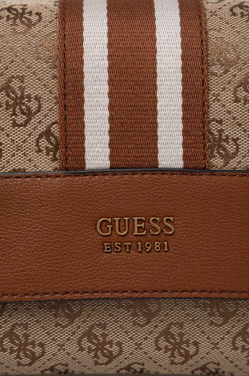 Guess Чанта в кафяво - Pepit.bg