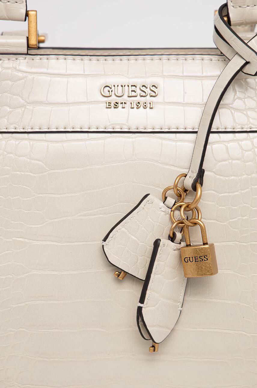 Guess Чанта в бежово - Pepit.bg