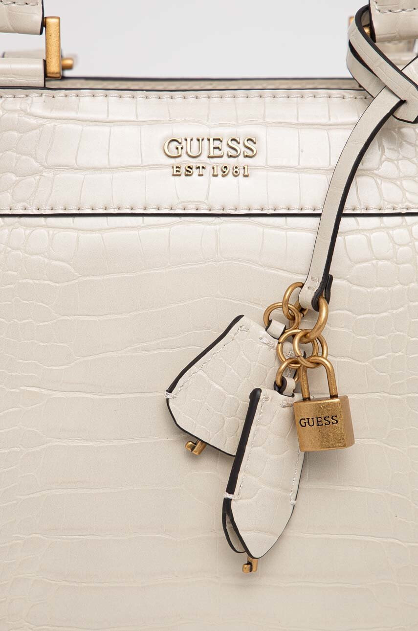 Guess Чанта в бежово - Pepit.bg