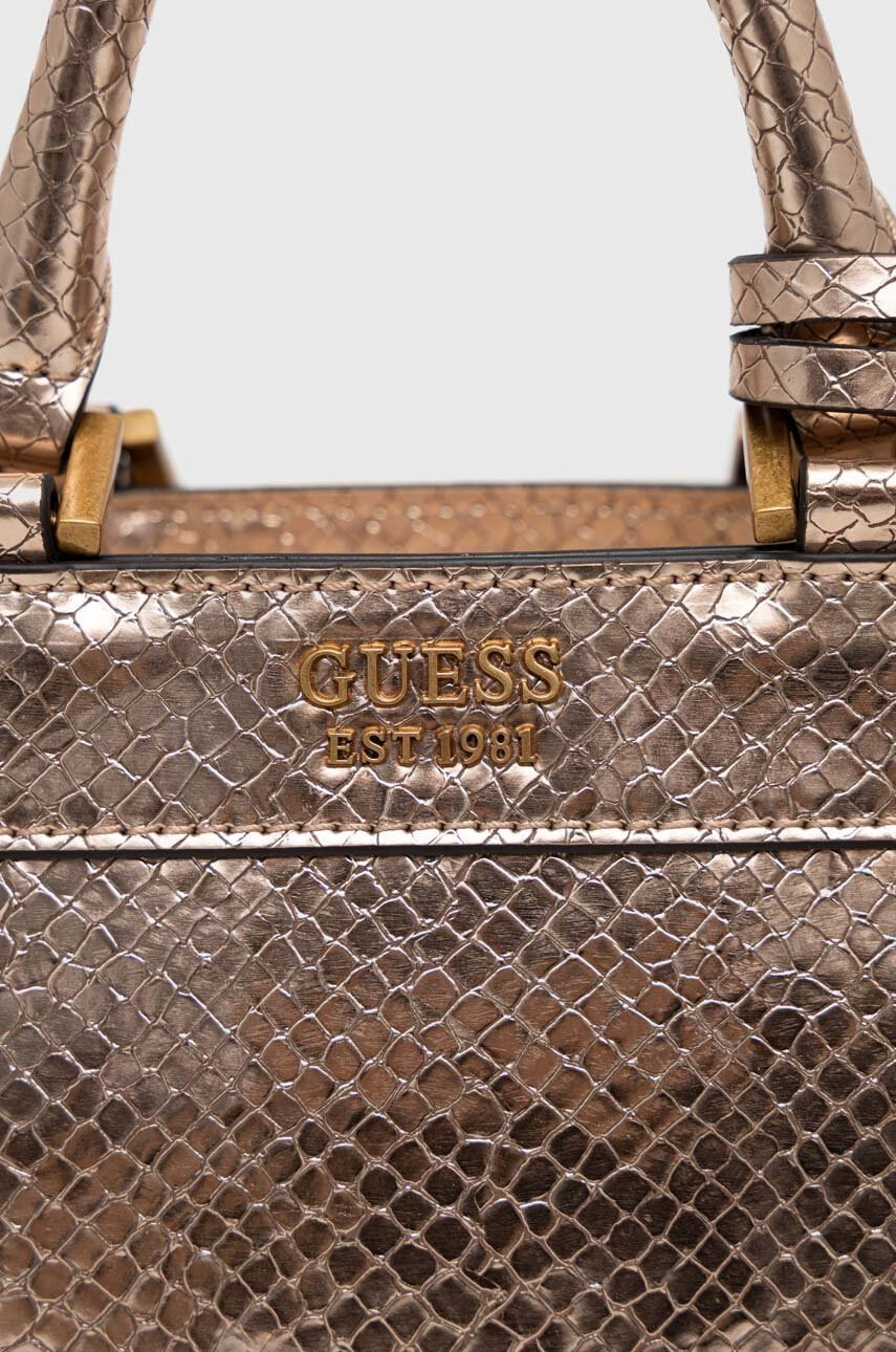 Guess Чанта в златисто - Pepit.bg