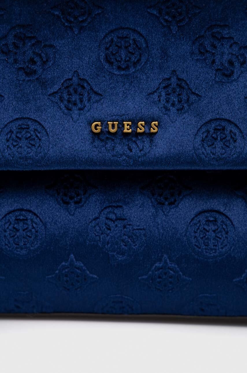 Guess Чанта в тъмносиньо - Pepit.bg